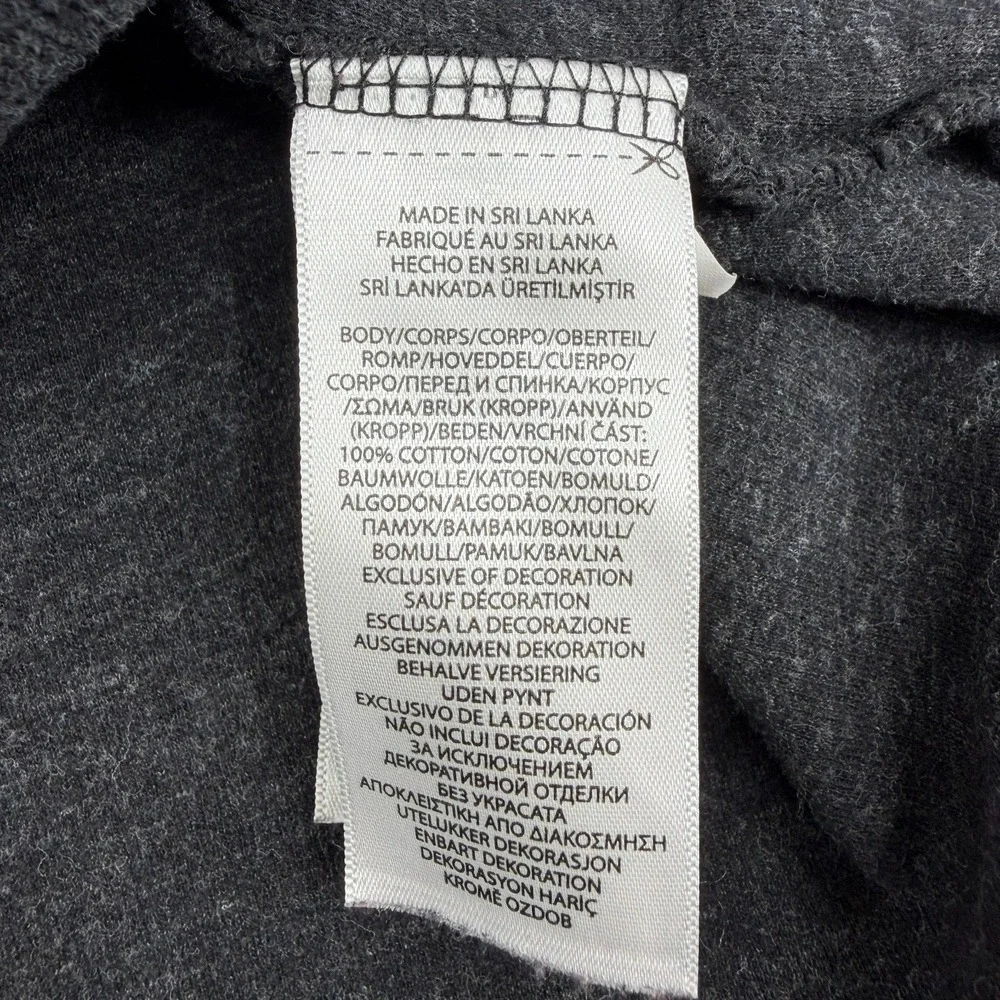 Polo Ralph‎ Lauren 1/4 Zip Estate Rib Sweater Pullover Men Large Gray Pullover
